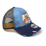 Vault 76 Vintage Trucker Cap, Blue