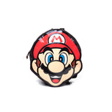 Super Mario Bros. Mario Face Shaped Backpack, Red