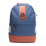 Han Solo Backpack, Blue Melange-orange