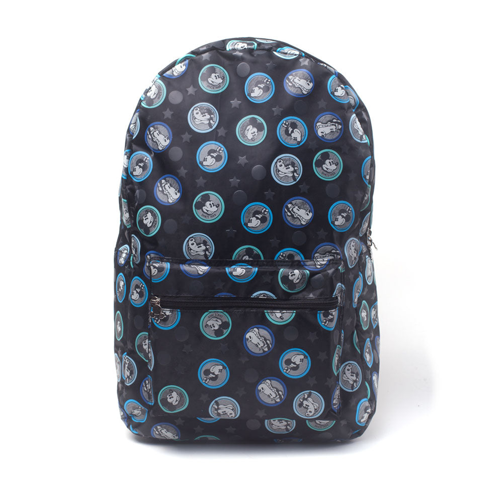 Mickey Mouse All-over Mickey & Friends Print Backpack, Grey