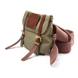 Legend Of Zelda Canvas Belt & Royal Crest Satchel, Brown-green