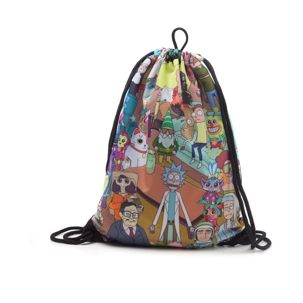 Characters Sublimation Print Gymbag, Multi-colour