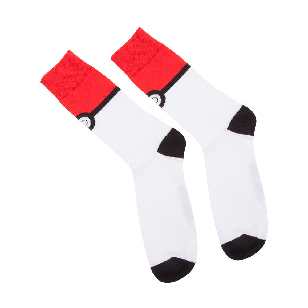 Pokeball Trainer Crew Socks, Unisex, 39-42, Multi-colour