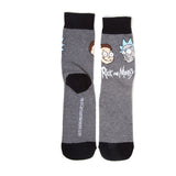 Face Crew Socks, Male, 39-42, Grey-black