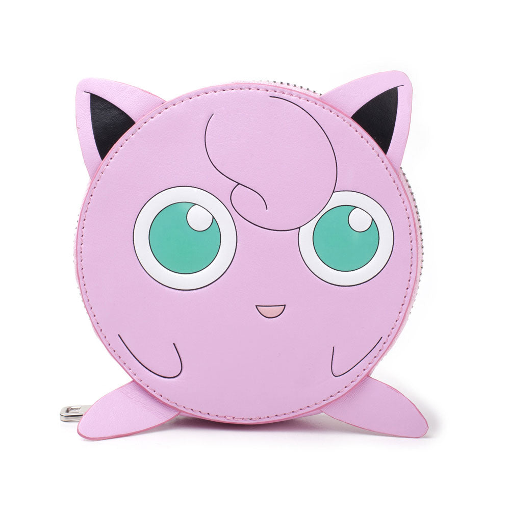 Jigglypuff Coin Purse With All-round Zip, Female, One Size, Pink