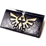 Legend Of Zelda Girls Gold Link Logo Purse Wallet, Female, Black-tan