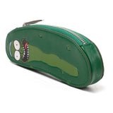 Pickle Rick Shaped Coin Purse, Green