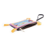 Aladdin Magic Carpet Pouch Wallet, Female, Pink-black