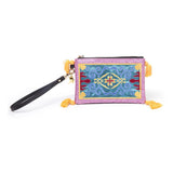 Aladdin Magic Carpet Pouch Wallet, Female, Pink-black