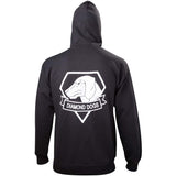 V Diamond Dogs Zipper Hoodie, Male, Small, Black