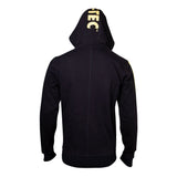 76 Vault-tec Full Length Zipped Hoodie, Male, Extra Extra Large, Black-yellow