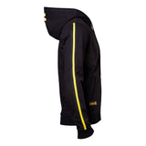 76 Vault-tec Full Length Zipped Hoodie, Male, Extra Extra Large, Black-yellow