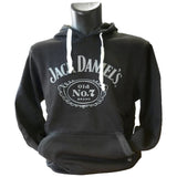 Classic Old No. 7 Brand Logo Hoodie, Male, Medium, Black