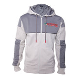 Snes Full Length Zipper Hoodie, Male, Small, Grey