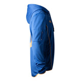 76 Vault 76 Teq Full Length Zipped Premium Hoodie, Male, Extra Extra Large, Blue-yellow