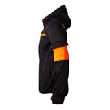 Tom Clancy's  M65 Operative Full Length Zipper Hoodie, Male, Small, Black-orange