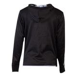 Side Buttons Hoodie, Female, Extra Extra Large, Black