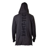 76 Vault-tec Throw Over Hoodie, Male, Large, Black