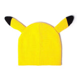 Pikachu Cuffless Beanie With Ears, Yellow