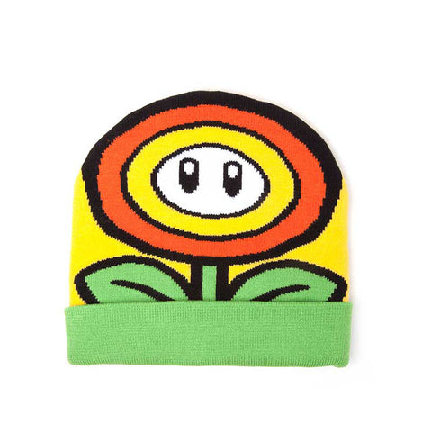 Super Mario Bros. Sunflower Cuffed Beanie, Multi-colour