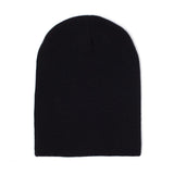 The Punisher Skull Logo Slouchy Beanie, Unisex, Black