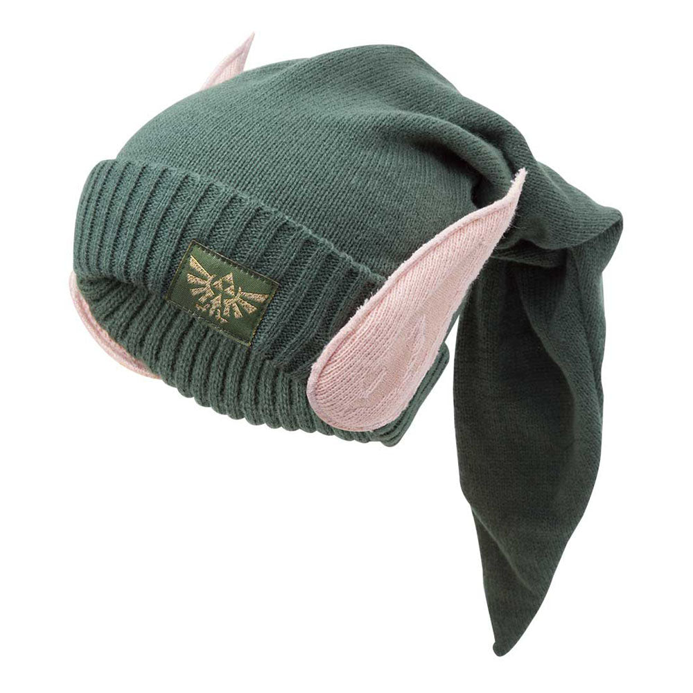 Legend Of Zelda Eleven Beanie Hat With Ears, Green