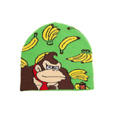 Donkey Kong Bananas Kids Cuffless Beanie, Multi-colour