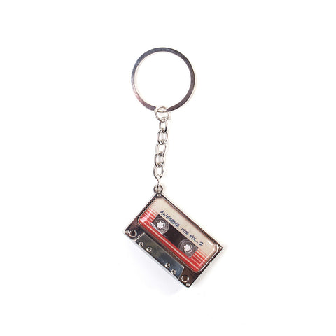 Guardians Of The Galaxy Vol. 2 Awesome Mix Vol. 2 Mixtape Metal Keychain, One Size, Multi-colour