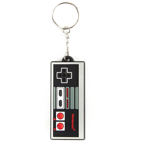 Original Nes Controller Rubber Keychain