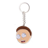 Morty Metal Pendant Keychain, Multi-colour