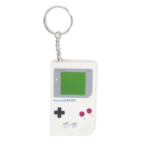 Original Rubber Gameboy Keyring, Multi-coloured