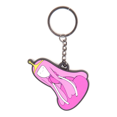 Princess Bubblegum Rubber Keychain, Multi-colour