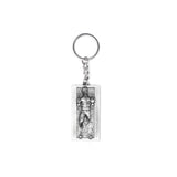 Carbonite Frozen Han Solo 3d Metal Keyring, Silver