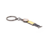 Morty With Moveable Head Metal Keychain, Multi-colour