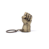 Avengers: Infinity War Thanos Fist 3d Metal Keyring, Gold