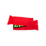 Super Mario Bros. Knitted Scarf, Red