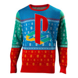 Playstation Tokio Christmas Knitted Sweater, Unisex, Small, Multi-colour