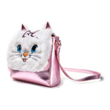 The Aristocats Marie Shaped Shoulder Bag With Shoulder Strap, Female, Pink-white