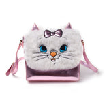 The Aristocats Marie Shaped Shoulder Bag With Shoulder Strap, Female, Pink-white