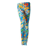 Fighting  Characters All-over Print Legging, Female, Large, Multi-colour