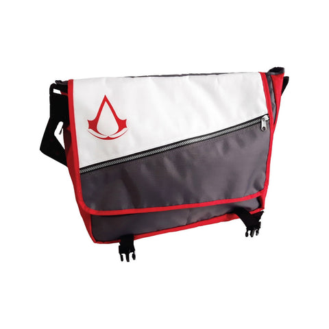 Red Core Crest Emblem Logo Messenger Bag, Multi-colour