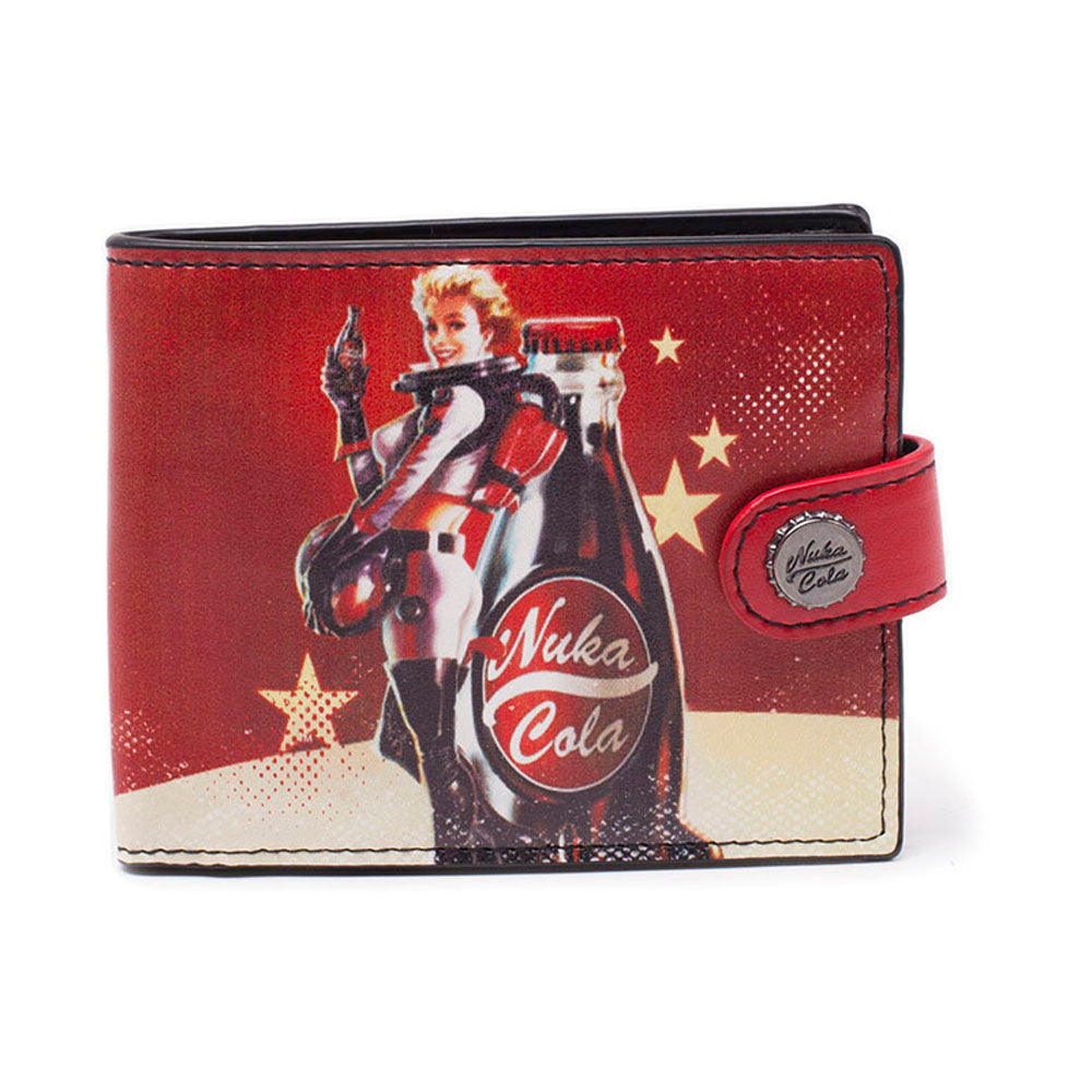 4 Nuka Cola Bi-fold Wallet, Male, Multi-colour