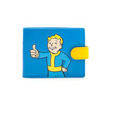 4 Vault Boy Approved Bi-fold Wallet, Male, Blue-yellow