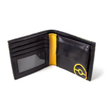 Pikachu Manga Bi-fold Wallet, Male, Black-yellow