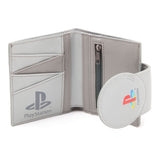 Playstation One Console Bi-fold Wallet, Male, Grey