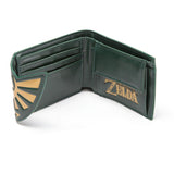 Legend Of Zelda Hyrule Royal Crest Bi-fold Wallet, Male, Dark Green