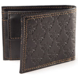 Legend Of Zelda Gold Royal Crest Bifold Wallet, Male, Dark Brown