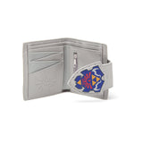 Legend Of Zelda Hylian Shield Bi-fold Wallet, Male, Light Grey