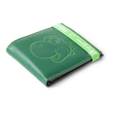 Super Mario Bros. Yoshi Dots Bi-fold Wallet, Male, Green-black