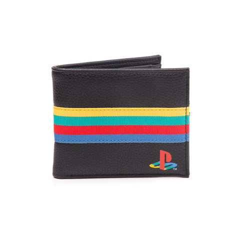 Playstation Webbing Bi-fold Wallet, Male, Multi-colour